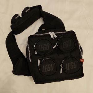 Authentic LEGO Land Black Backpack/Lunchbox